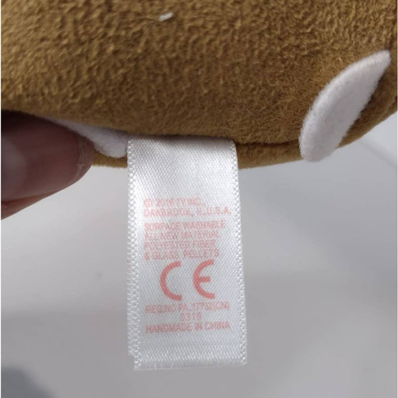 TY Beanie Boos Teeny 4´´ DIGGS The Dog Stackable Plush Stuffed Animal - Picture 3 of 4